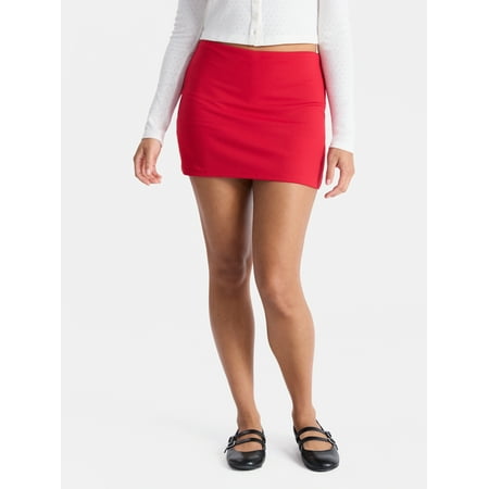 No Boundaries Micro Mini Skort, Women's