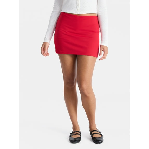 No Boundaries Micro Mini Skort, Women's