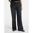 thumbnail image 1 of No Boundaries Mini Waistband Wide Leg Pants, 31'' Inseam, Women's, 1 of 5