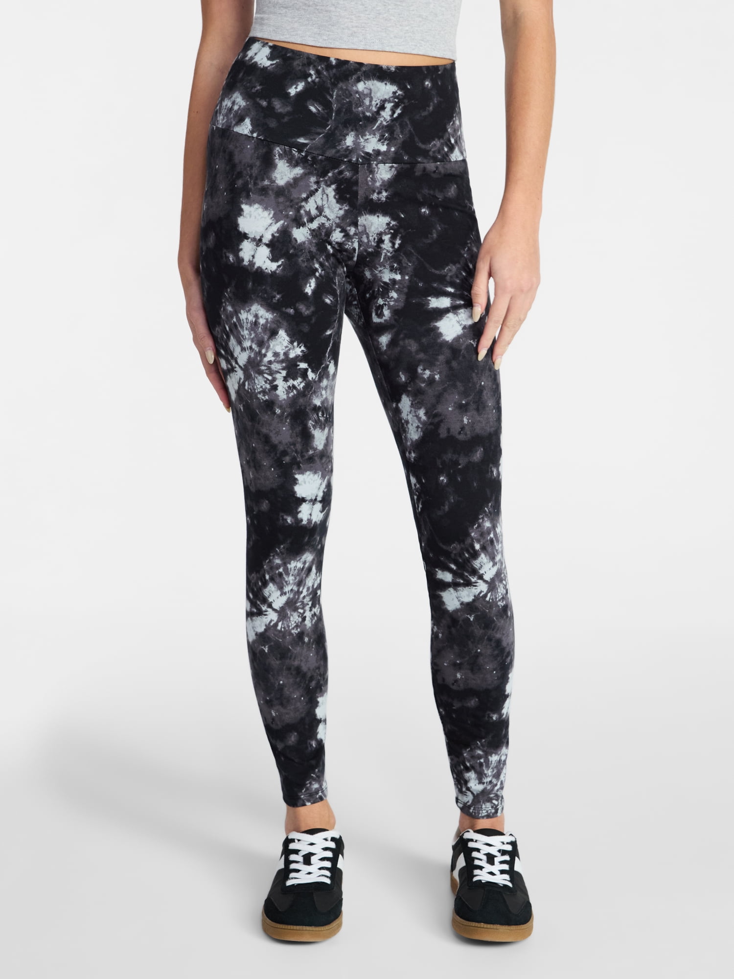 No Boundaries High Rise Ankle Leggings, 27” Inseam, Women’s Sizes XS-XXL