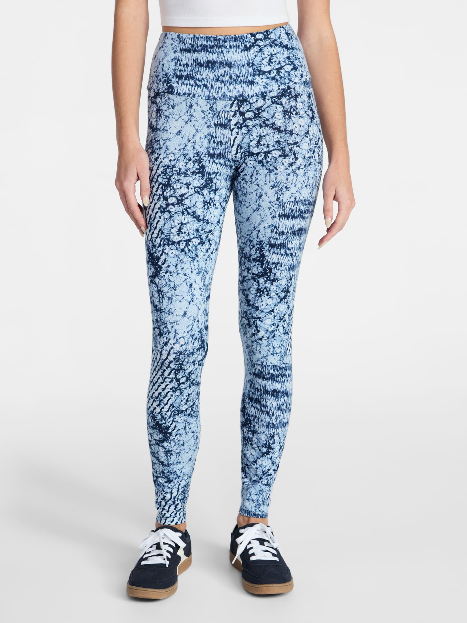 No Boundaries High Rise Ankle Leggings, 27” Inseam, Women’s Sizes XS-XXL