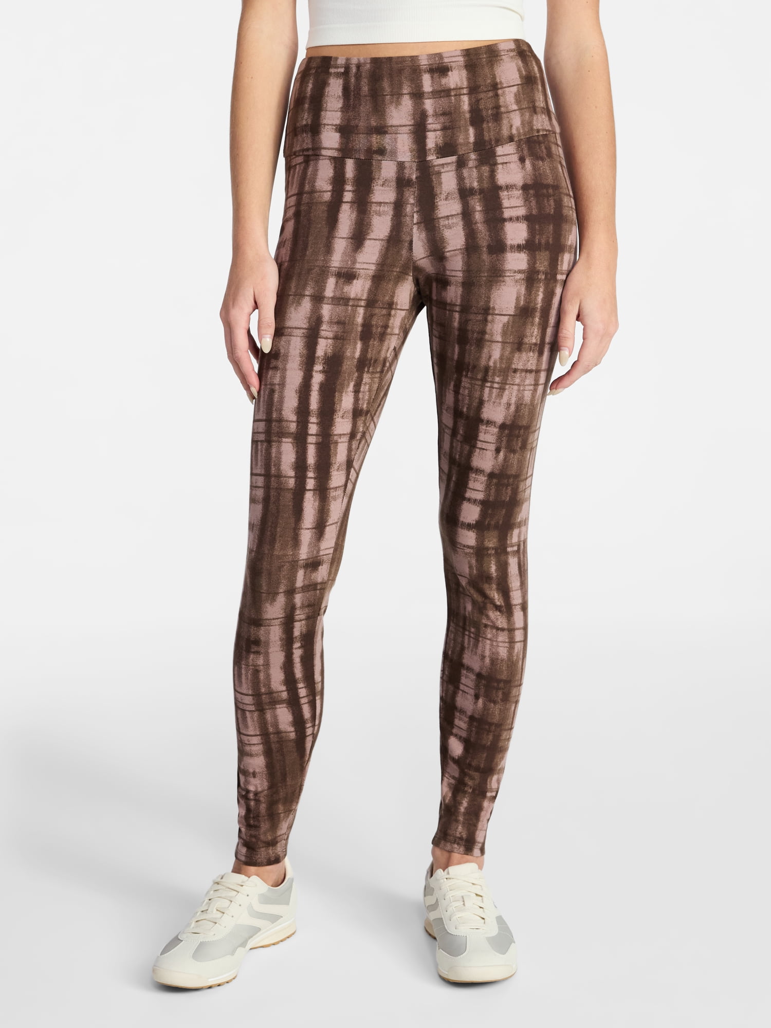 No Boundaries High Rise Ankle Leggings, 27” Inseam, Women’s XS-XXL