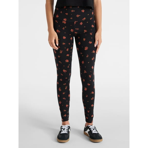 No Boundaries High Rise Ankle Leggings, 27” Inseam, Women’s