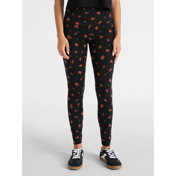 No Boundaries High Rise Ankle Leggings, 27” Inseam, Women’s