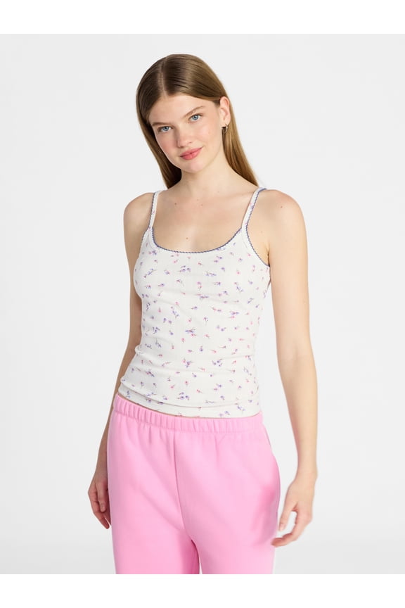 Pointelle Tank Top, Women's XXS-XXL