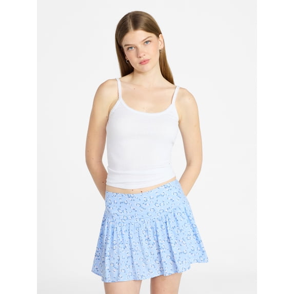 No Boundaries Pointelle Tank Top, Women's XXS-XXL