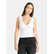 NO BOUNDARIES Plunge Neckline Tank Top, Women’s
