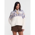 thumbnail image 1 of No Boundaries Faux Shearling Plush Pullover, Women's & Women’s Plus XXS-4X, 1 of 5