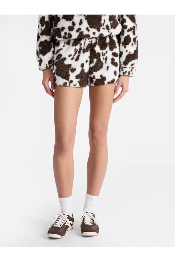 Plush Bungee Cord Shorts, Women's