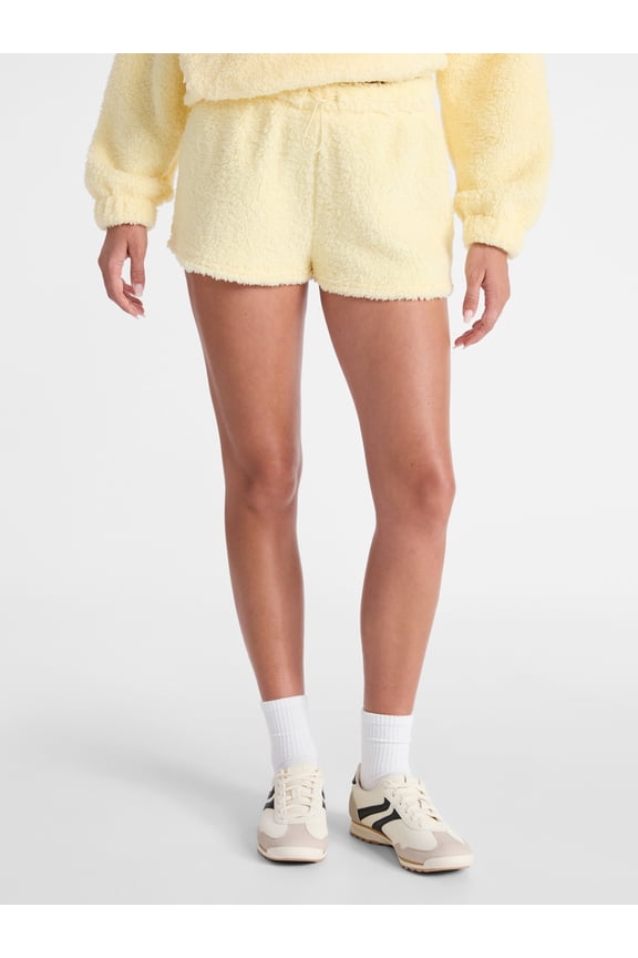 Plush Bungee Cord Shorts, Women's Sizes XXS-XXL