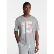 Pride Boxy Fit Cropped Tee with Short Sleeves, Men's Sizes XS-5XL