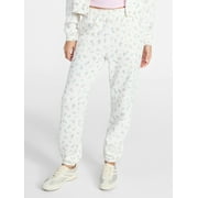 NO BOUNDARIES Printed Fleece Joggers, 29'' Inseam, Women's XXS-XXL