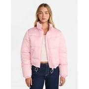 No Boundaries Puffer Jacket, Women's