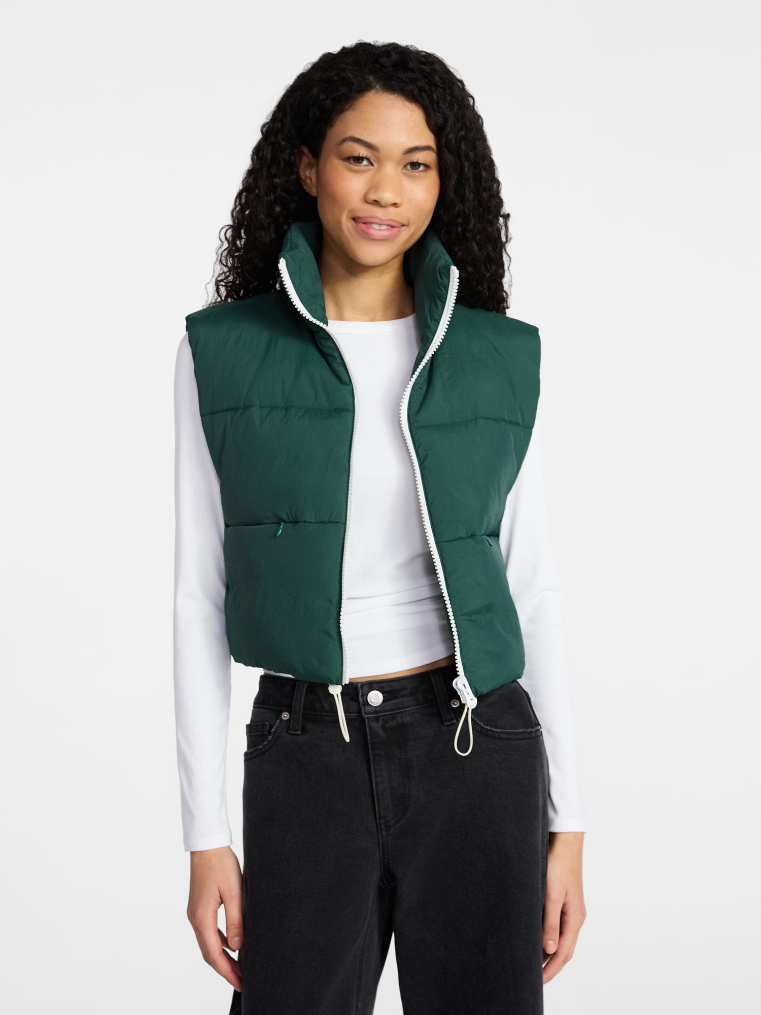No Boundaries, Puffer Vest, 2XL/3XL, Aventurine