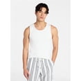 thumbnail image 1 of No Boundaries Ribbed Tank Top, Men's XS-5XL, 1 of 5