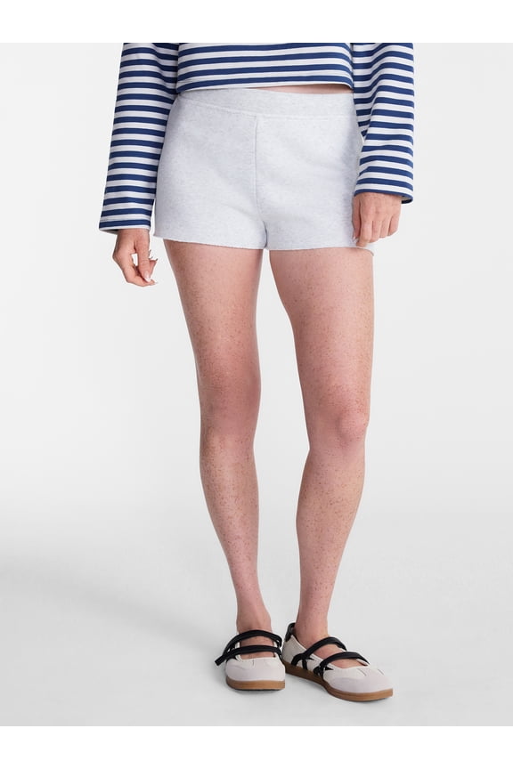 Ribbed Waistband Fleece Shorts, 2" Inseam, Women’s XXS-XXL