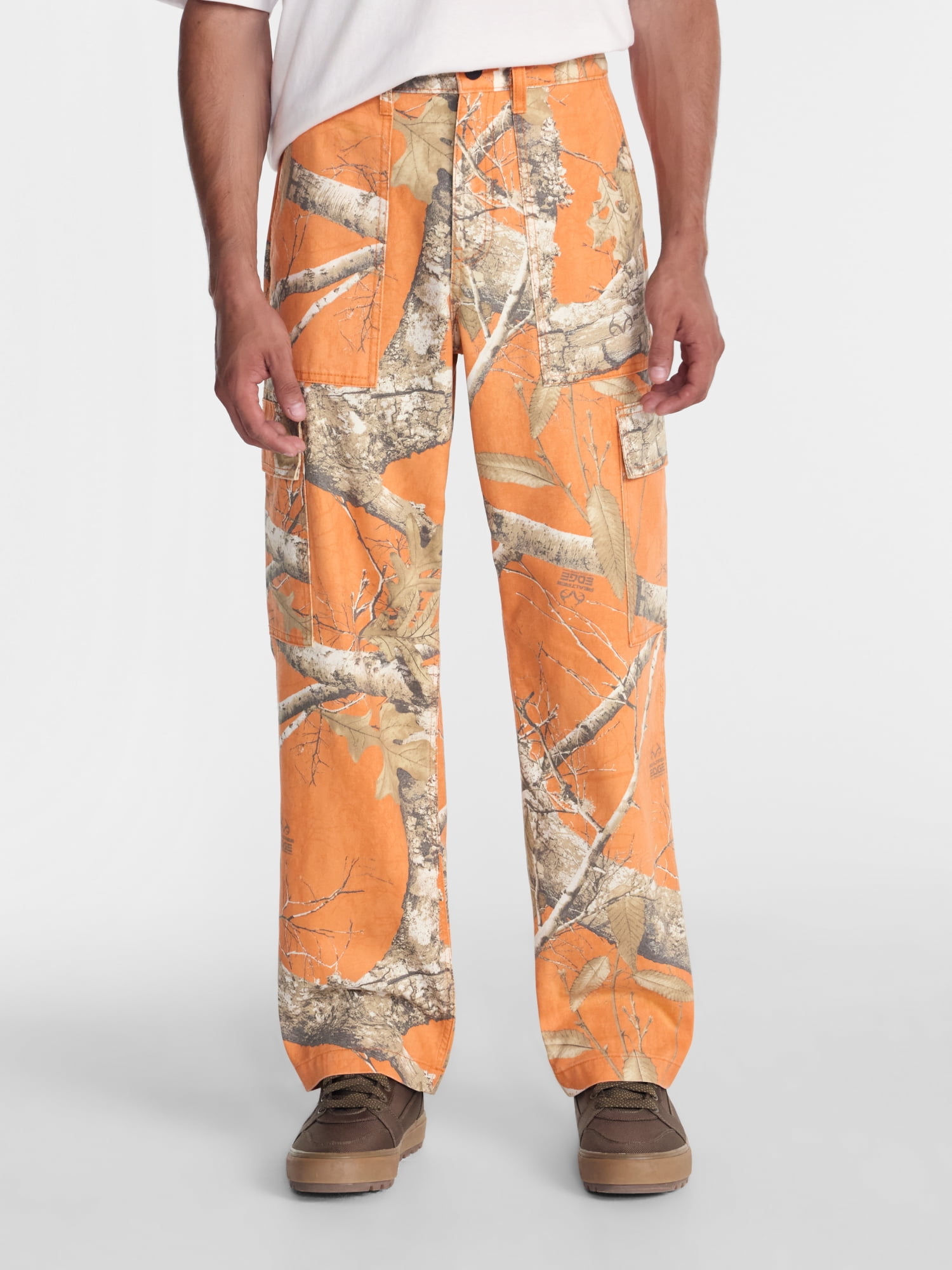 No Boundaries x Realtree Cargo Cotton Pants, 30.5'' Inseam, Men's Sizes 28-44