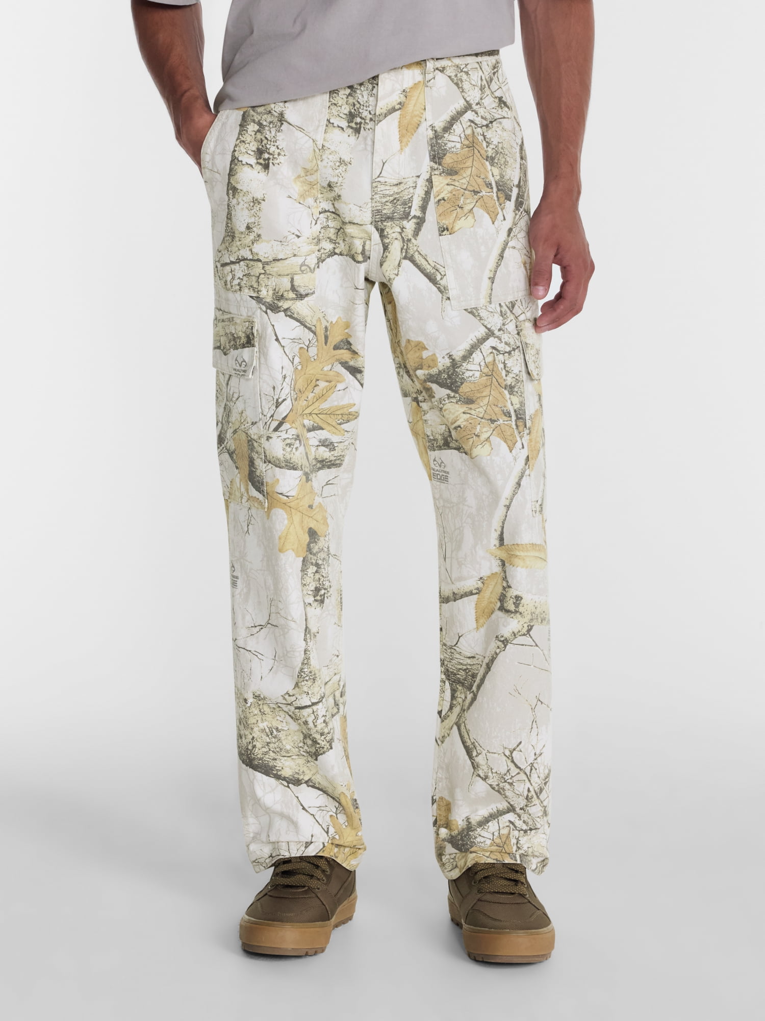 No Boundaries x Realtree Cargo Cotton Pants, 30.5'' Inseam, Men's Sizes 28-44