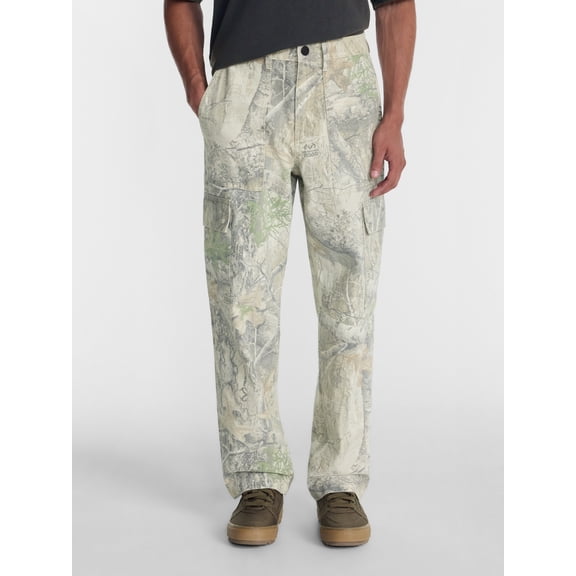 No Boundaries x Realtree Cargo Cotton Pants, 30.5'' Inseam, Men's Sizes 28-44