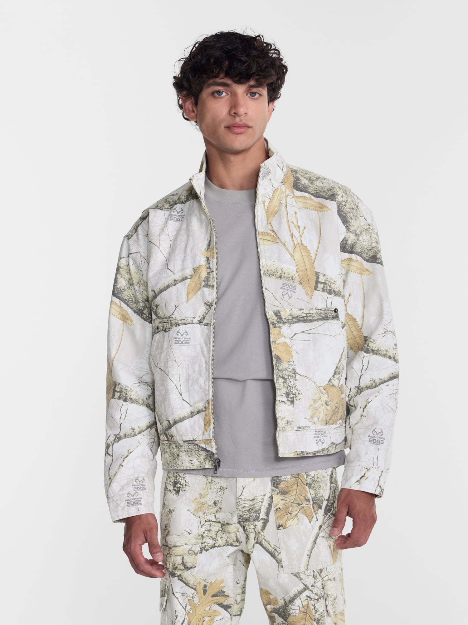 No Boundaries x Realtree Cotton Trucker Jacket, Men's Sizes XS-4XLT