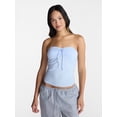 thumbnail image 1 of No Boundaries Ruched Tube Top, Women’s XXS-XXL, 1 of 5