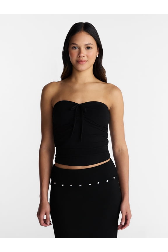 Ruched Tube Top, Women’s XXS-XXL
