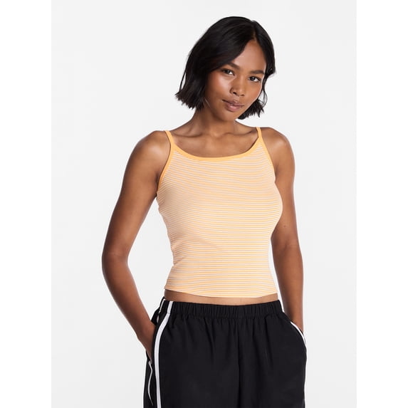 No Boundaries Scoop Neck Cami Top, Women's XXS-XXL