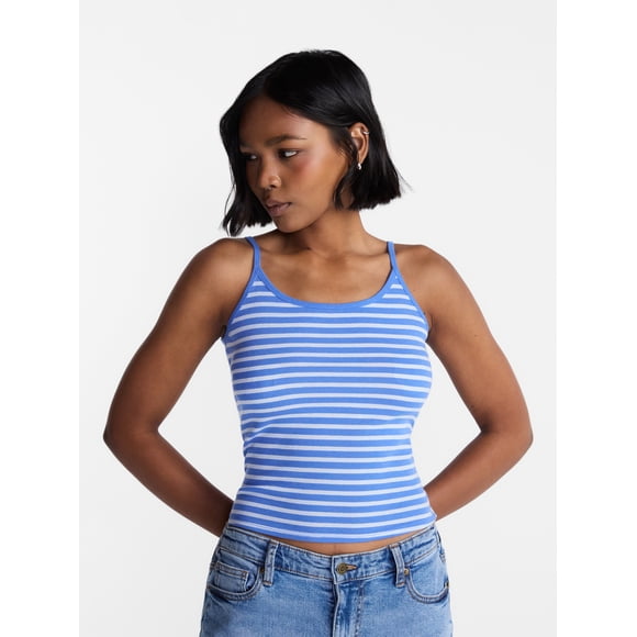 No Boundaries Scoop Neck Cami, Women's XXS-XXL