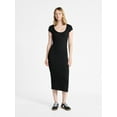 thumbnail image 1 of No Boundaries Scoop Midi Dress, Women's, 1 of 4