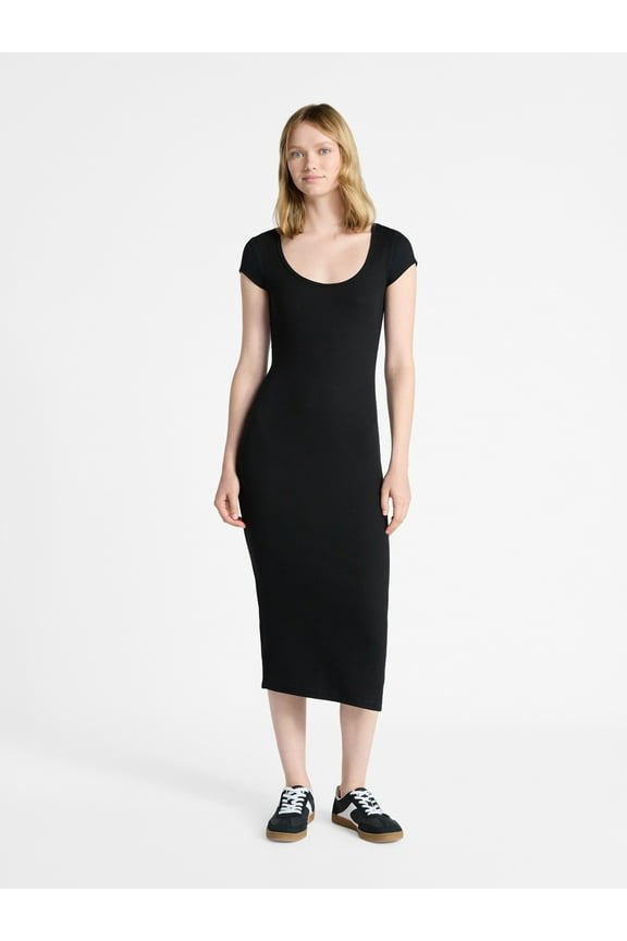 Scoop Midi Dress, Women's