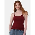 No Boundaries Shelf Bra Cami Top, Women's and Women's Plus