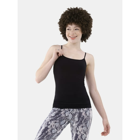 No Boundaries Shelf Bra Cami, Women’s and Women’s Plus