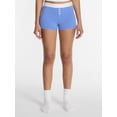 thumbnail image 1 of No Boundaries Cloud Core Sleepwear Boxer Shorts, 2'' Inseam, Women’s and Women’s Plus XXS-3X, 1 of 5