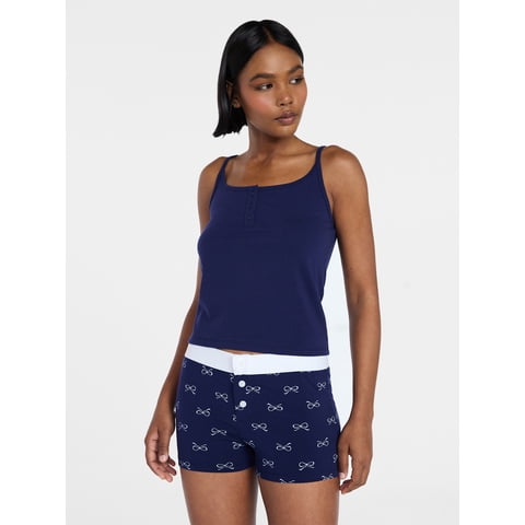 Cami and Boxer Shorts Sleep Set from our Cloud Core Collection, 2-Piece, Women's XXS-3X