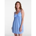 thumbnail image 1 of No Boundaries Woven Sleep Dress, Women's XXS-XXL, 1 of 5