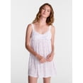 thumbnail image 1 of No Boundaries Woven Sleep Dress, Women's size XS - XXL, 1 of 5