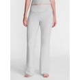 thumbnail image 1 of No Boundaries Cotton Blend Jersey Sleep Foldover Pants, 31'' Inseam, Women’s XXS-3X, 1 of 5