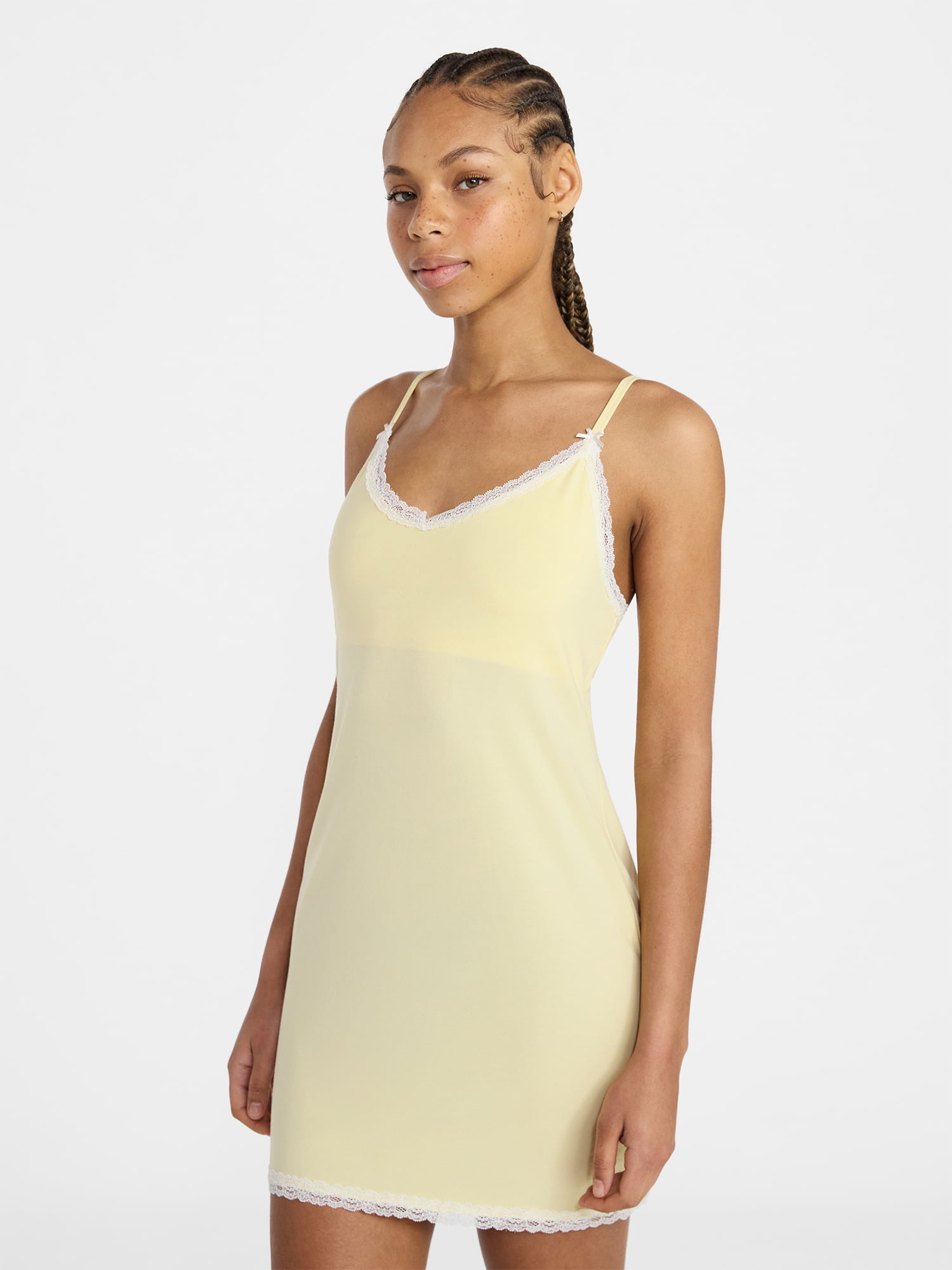 No Boundaries Sleep Lace Slip, Women's XXS-3X