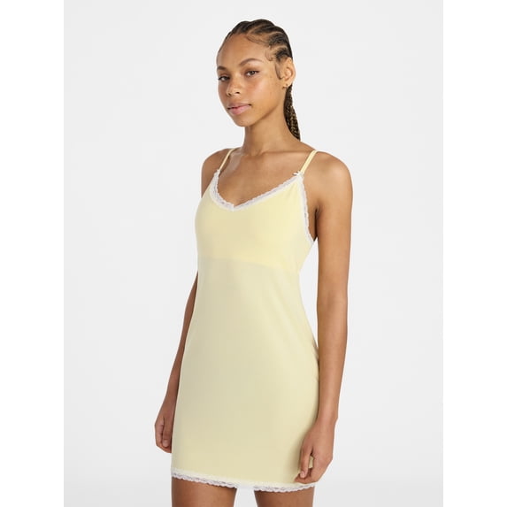 No Boundaries Sleep Lace Slip, Women's XXS-3X