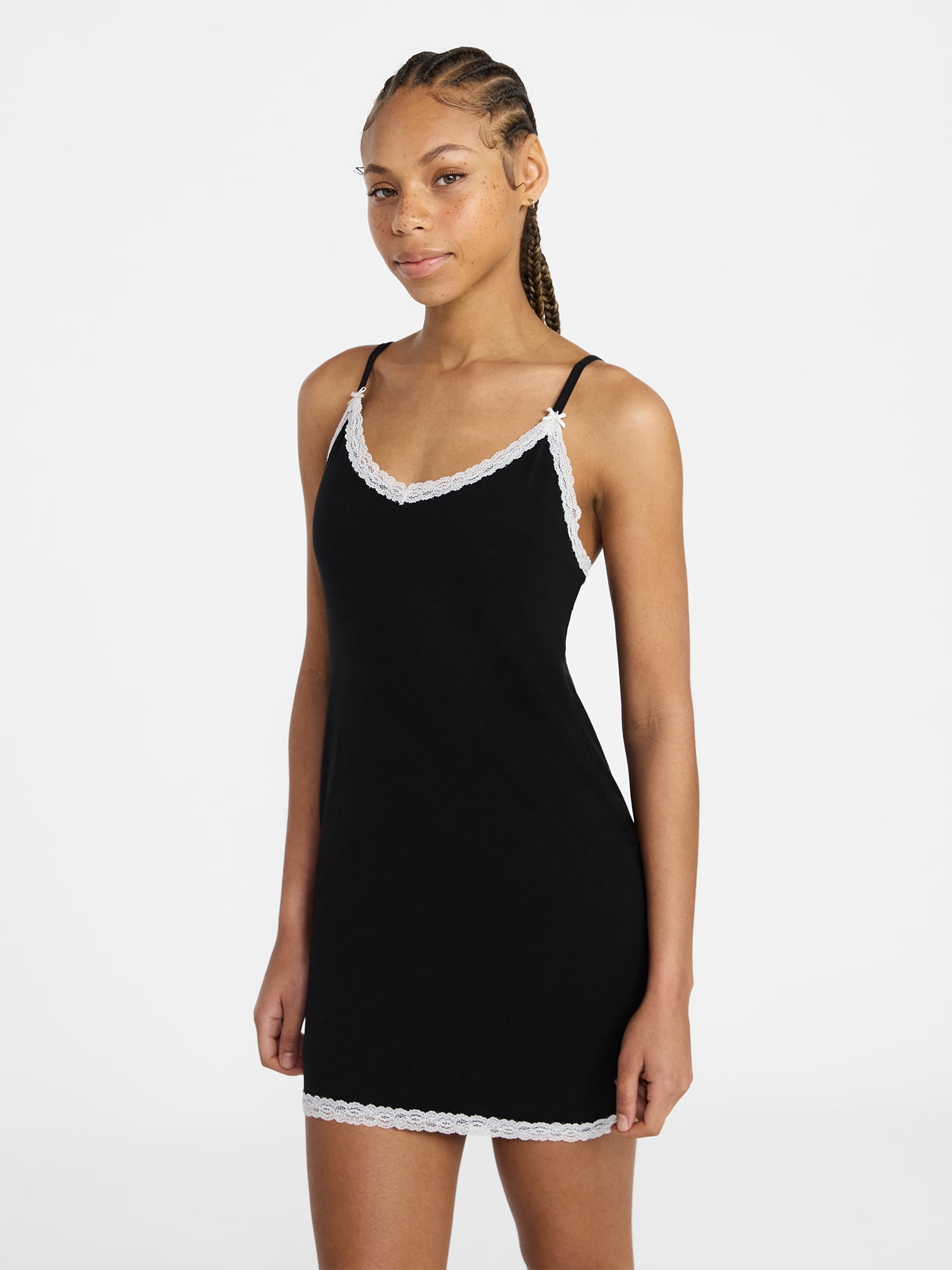 No Boundaries Sleep Lace Slip, Women's XXS-3X