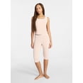 thumbnail image 1 of No Boundaries Lace Tank Top and Capri Pants Sleep Set, 2-Piece, Women's XXS-3X, 1 of 4