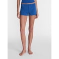 thumbnail image 1 of No Boundaries Cloud Core Low Rise Sleep Shorts, Women's XXS-3X, 1 of 5