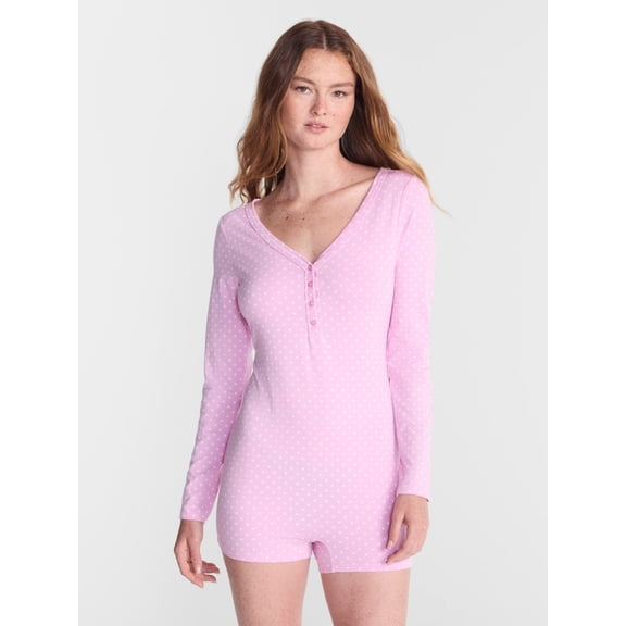 No Boundaries Cloud Core One Piece Sleeper, Women's XXS-3X