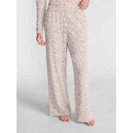 No Boundaries Cloud Core Sleep Pants, 30” Inseam, Women’s and Women’s Plus XXS-3X