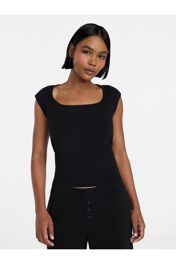 Cloud Core Sleep Scoop Neck Tee, Women's Sizes XXS-3X