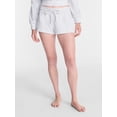 thumbnail image 1 of No Boundaries Soft Sleepwear Shorts, 2.5'' Inseam, Women’s and Women’s Plus XXS-3X, 1 of 5