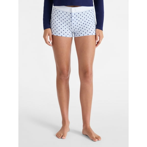 No Boundaries Sleepwear Boxer Shorts, Women’s
