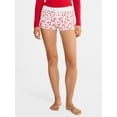 thumbnail image 1 of No Boundaries Sleepwear Boxer Shorts, Women’s, 1 of 4