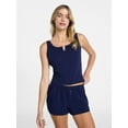thumbnail image 1 of No Boundaries Cloud Core Sleepwear Brami, Women’s and Women's Plus XXS-3X, 1 of 5