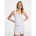 thumbnail image 1 of No Boundaries Cloud Core Sleepwear Brami, Women’s and Women's Plus XXS-3X, 1 of 11